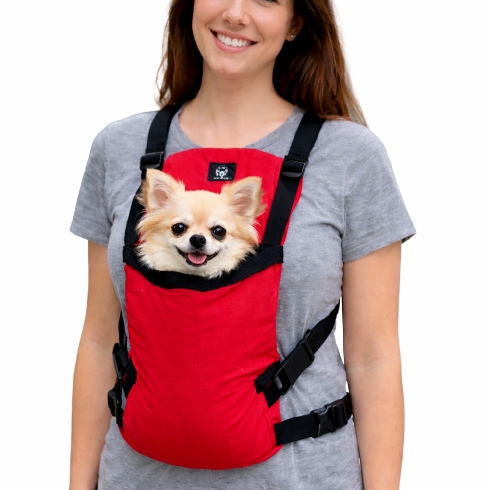 Red Dog Carrier Backpack